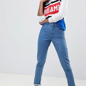 Noisy May 'Mom' High Waisted Jeans
